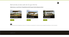 Desktop Screenshot of grupohernie.com